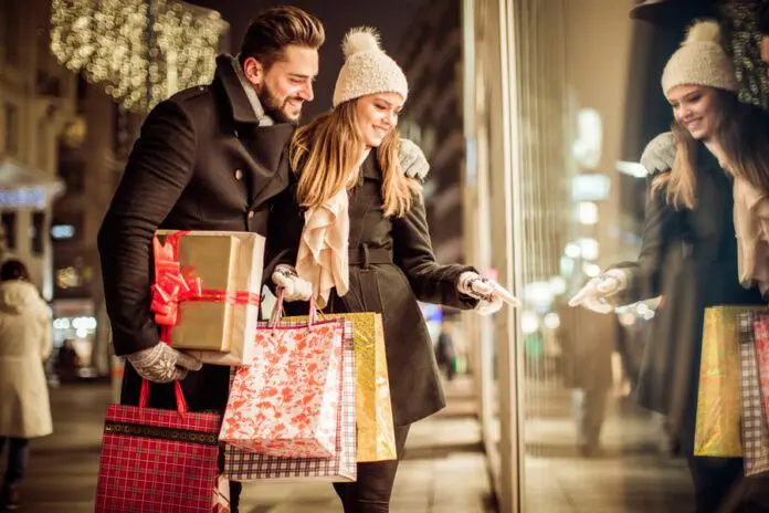 Holiday shopping at McAllen Stores