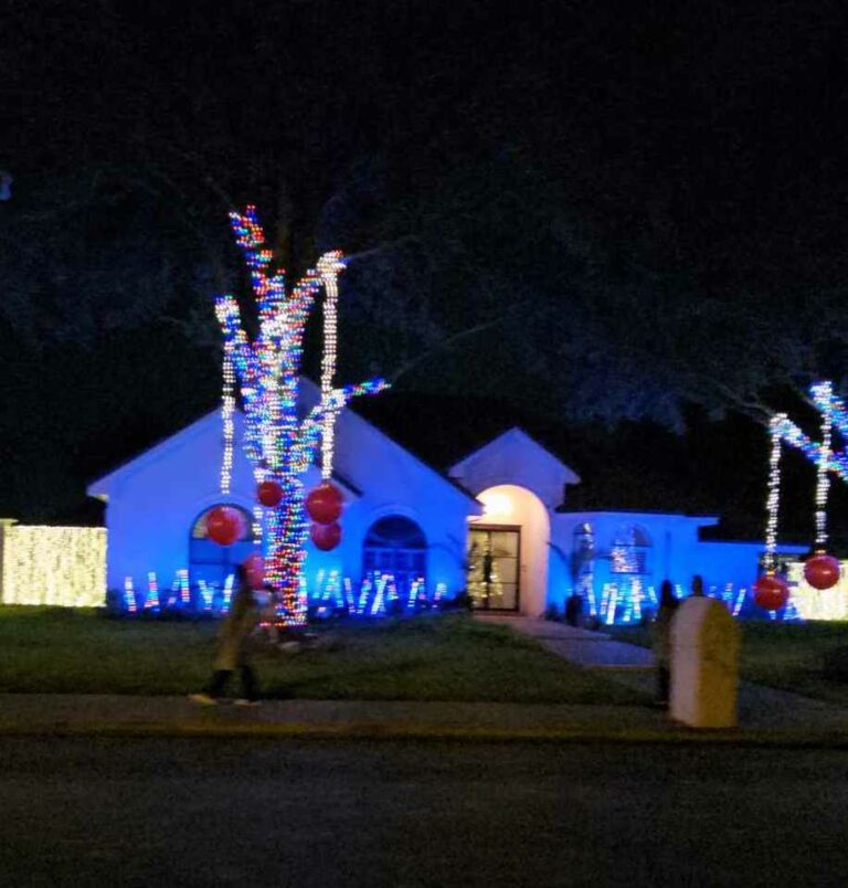 McAllen Christmas Light & Holiday Map