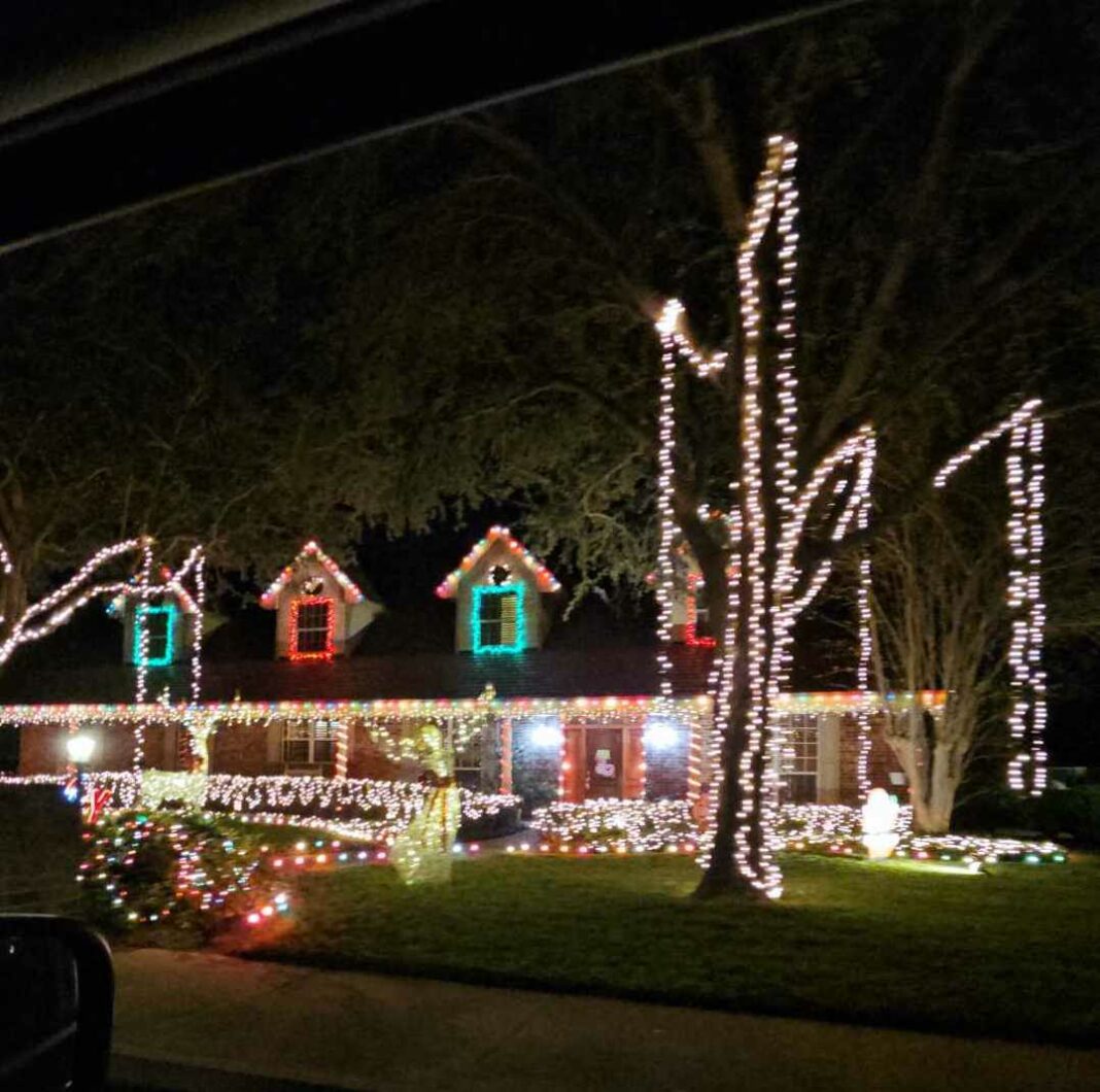 McAllen Christmas Light & Holiday Map